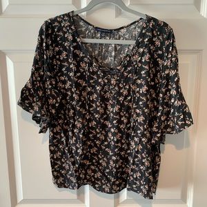 AE Floral Blouse